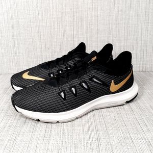 nike quest black gold